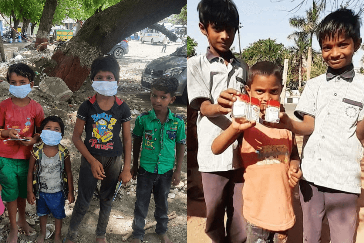 Mask & Sanitizer Distribution