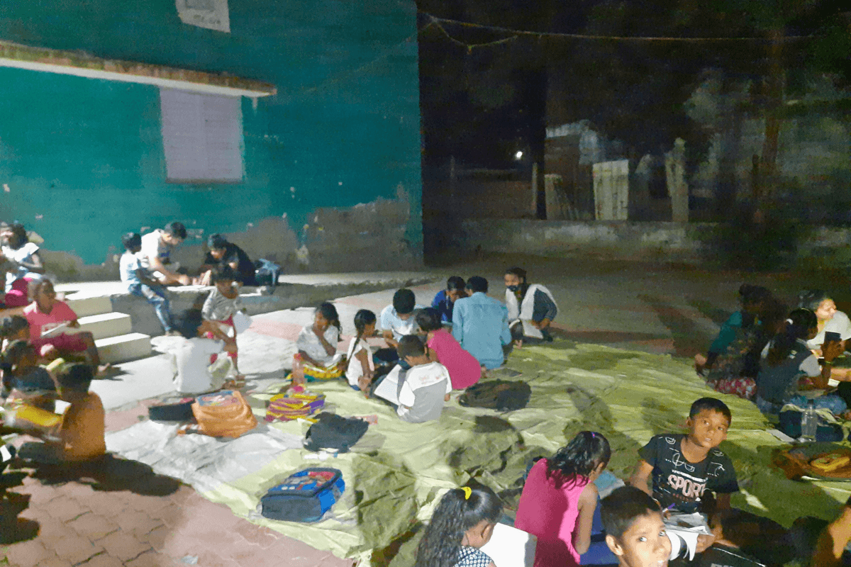 Teaching at Adajan Gam